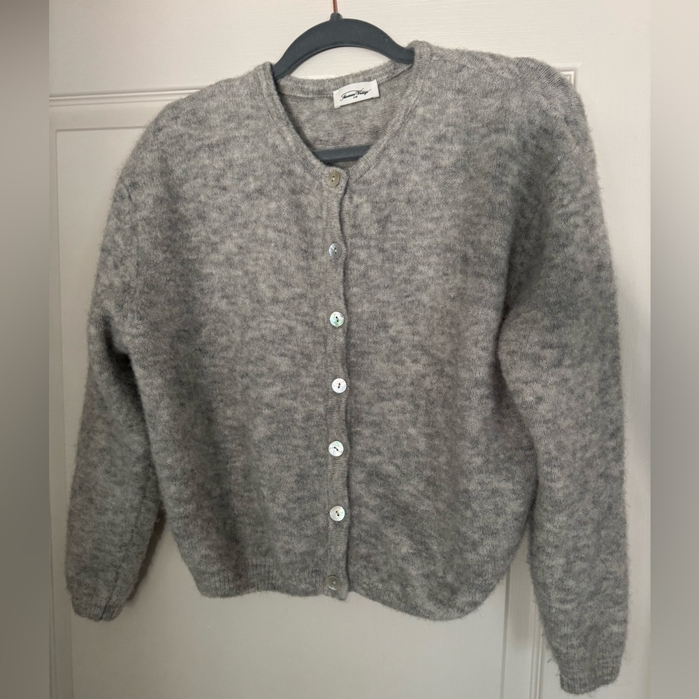 American Vintage Gray Vitow Cardigan